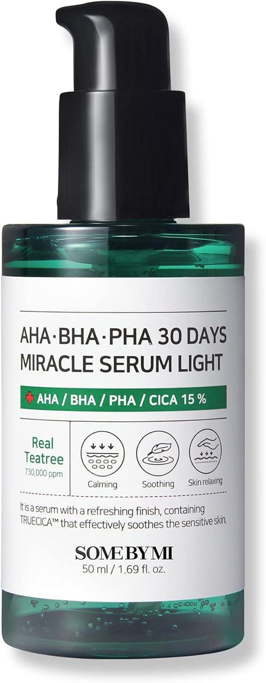 AHA BHA PHA 30 DAYS Miracle Serum Light - 50ml-SOME BY MI-Noura Skincare