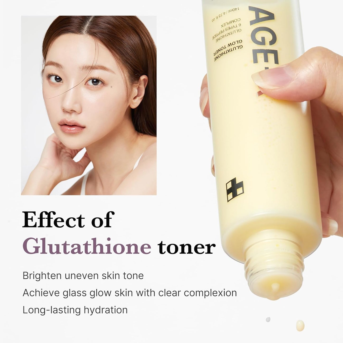 AGE-R Glutathione Glow Toner - 140 ml-Medicube-Noura Skincare