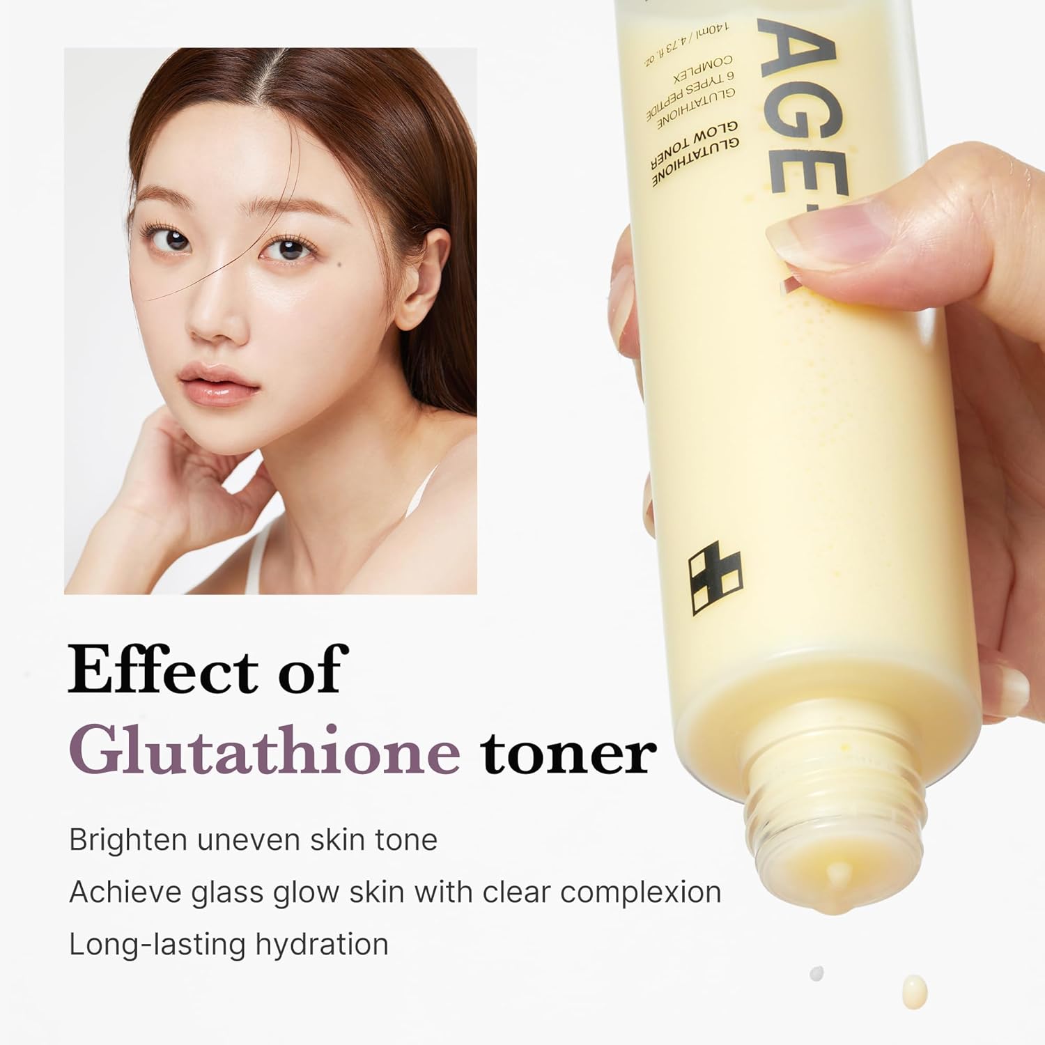 AGE-R Glutathione Glow Toner - 140 ml-Medicube-Noura Skincare