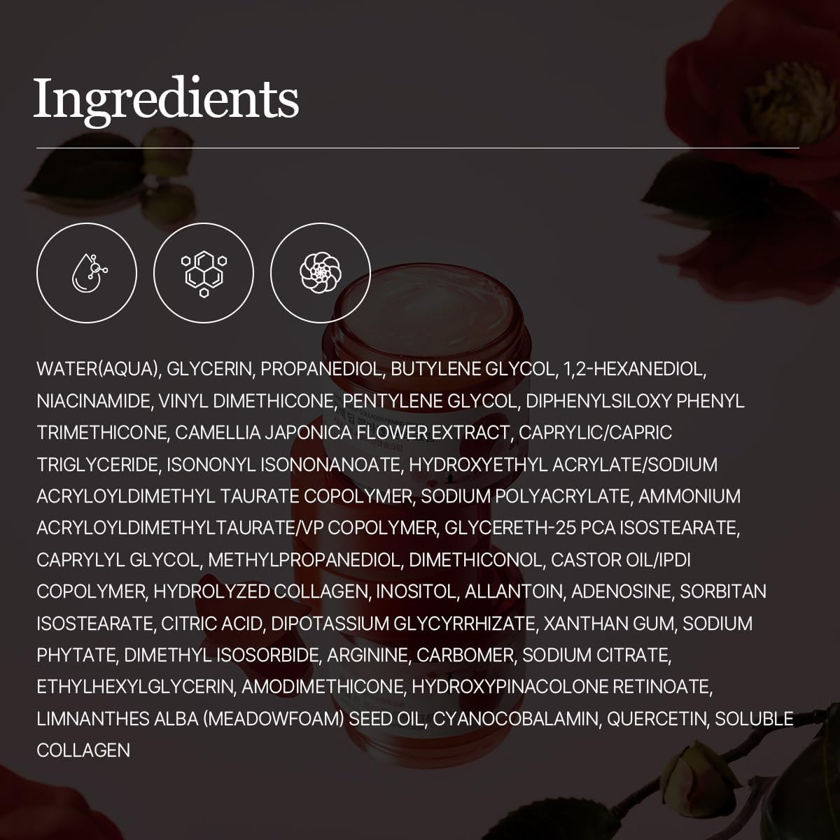 Camellia Deep Collagen Firming Cream - 50ml