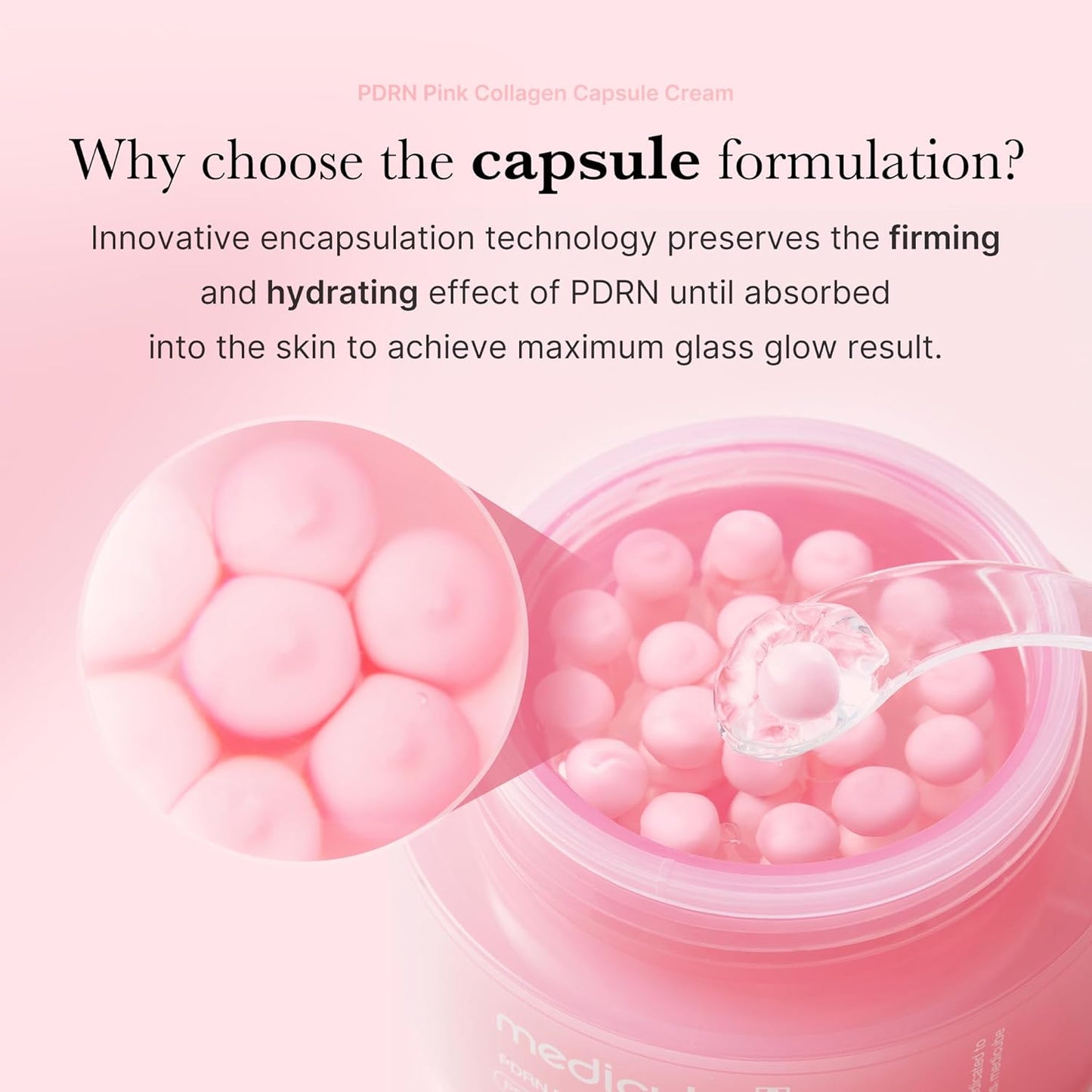 PDRN Pink Collagen Capsule Cream - 55g-Medicube-Noura Skincare