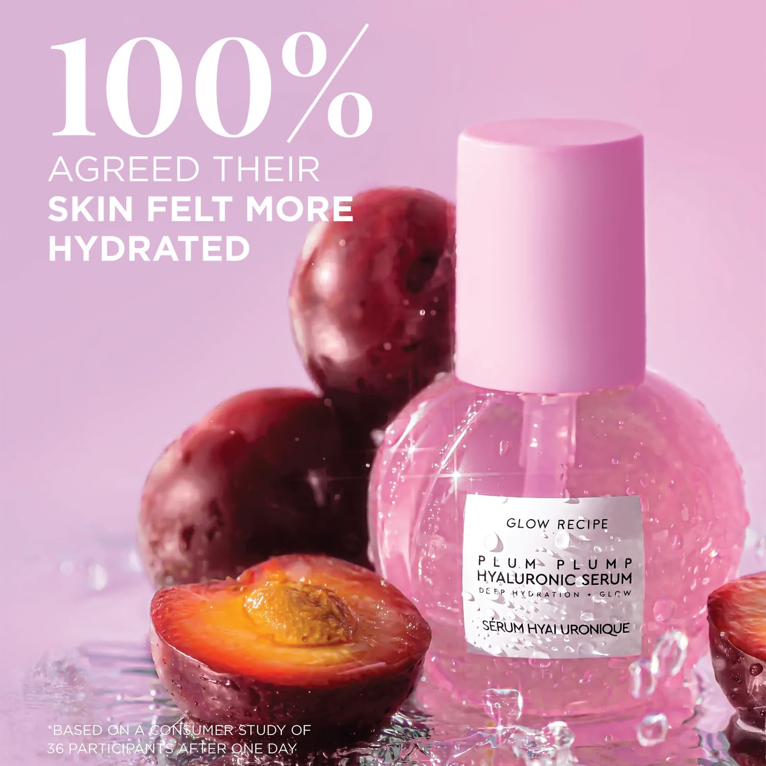 Plum Plump Hyaluronic Serum - 30ml-Glow Recipe-Noura Skincare