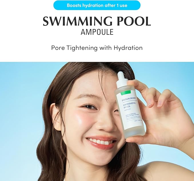 Swimming Pool Ampoule - 50ml-EQQUALBERRY-Noura Skincare