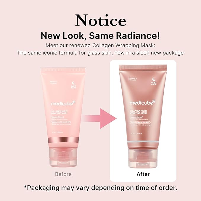 Collagen Night Wrapping Mask - 75 ml-Medicube-Noura Skincare