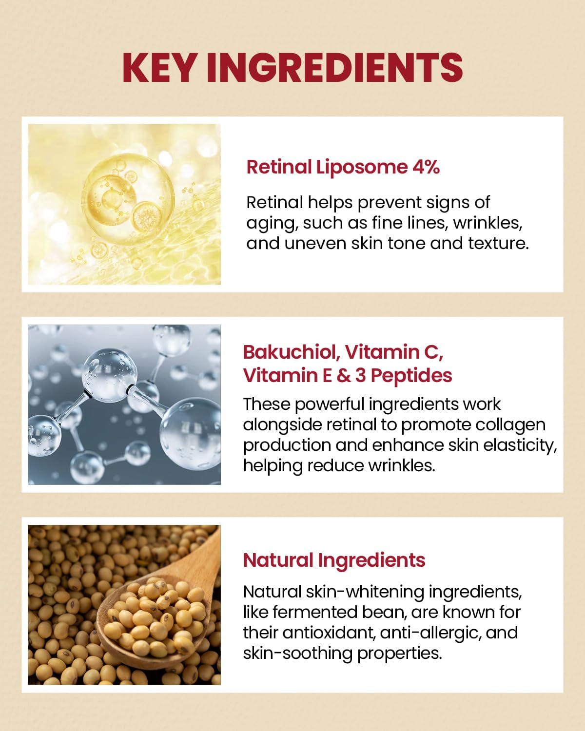 SEOUL 1988 Eye Cream: Retinal Liposome 4% + Fermented Bean - 30ml-K-SECRET-Noura Skincare