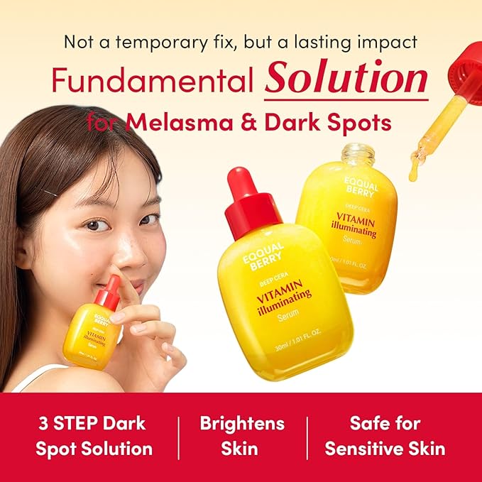 Vitamin illuminating Serum - 30ml-EQQUALBERRY-Noura Skincare