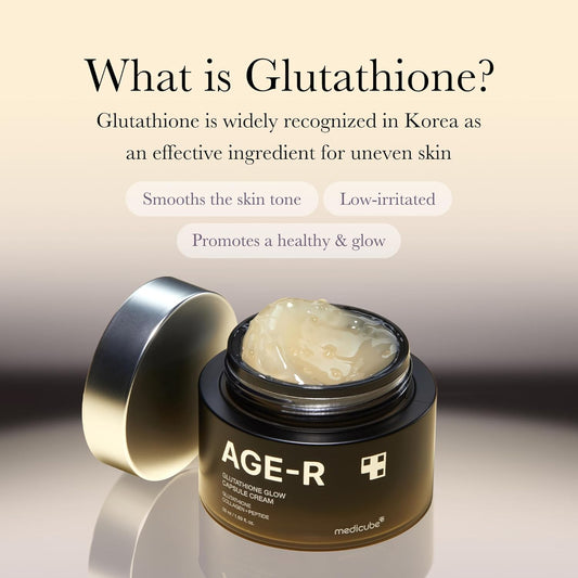 AGE-R Glutathione Glow Capsule Cream - 50ml-Medicube-Noura Skincare