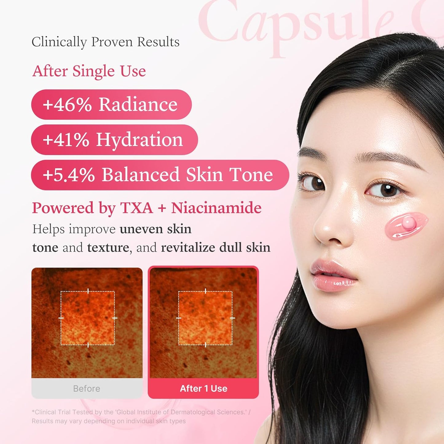TXA Niacinamide Capsule Cream - 55g-Medicube-Noura Skincare