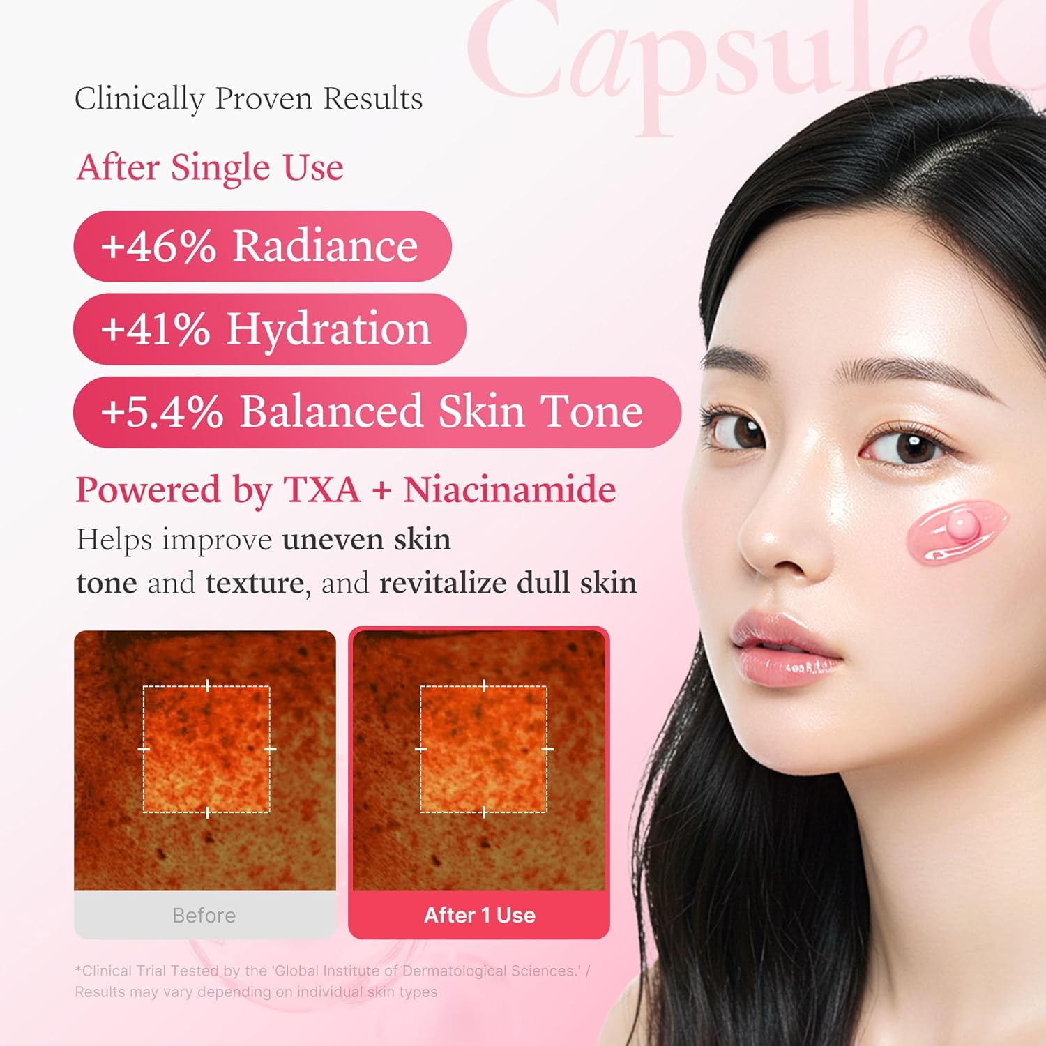 TXA Niacinamide Capsule Cream - 55g-Medicube-Noura Skincare