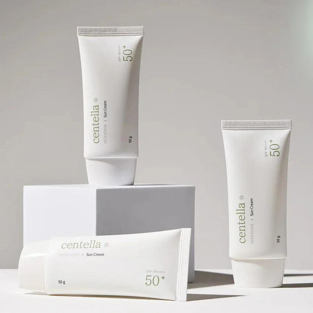 Centella Sun Cream (SPF50+ PA++++) - 50g-mixsoon-Noura Skincare