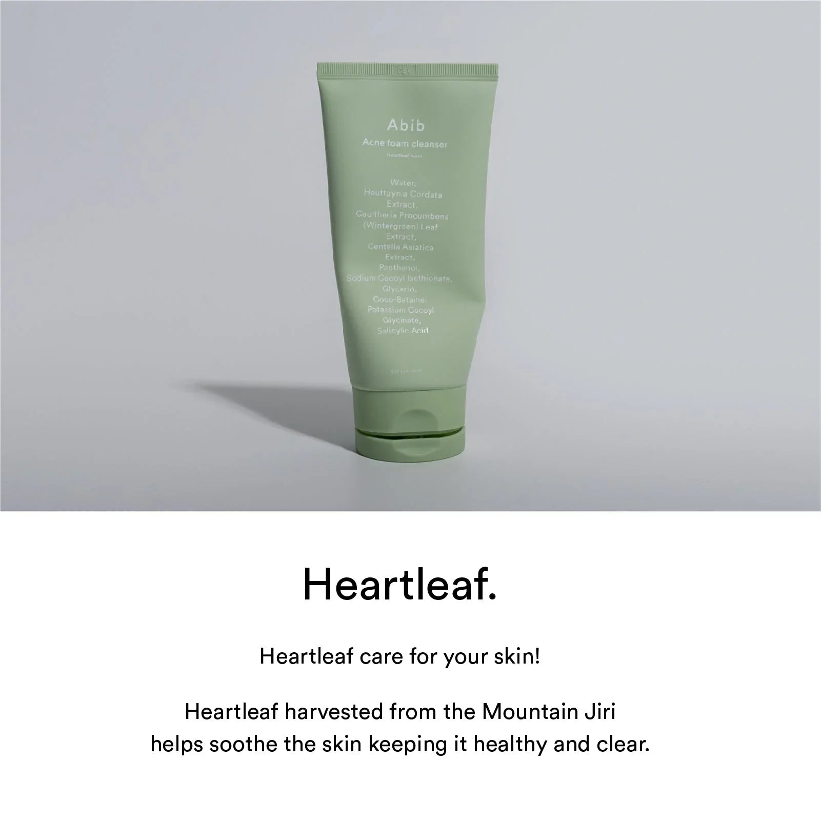 Heartleaf Acne Foam Cleanser - 150ml-Abib-Noura Skincare