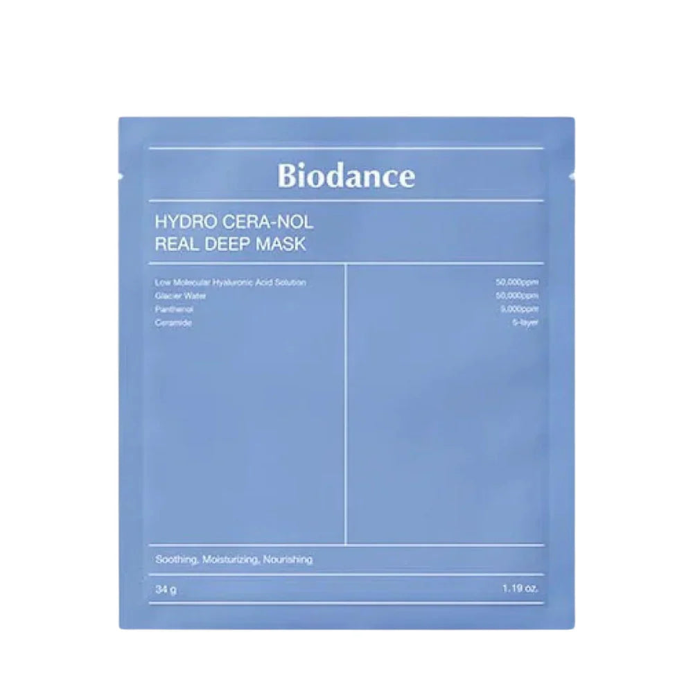 Hydro Cera-nol Real Deep Mask - 4 Masks-Biodance-Noura Skincare