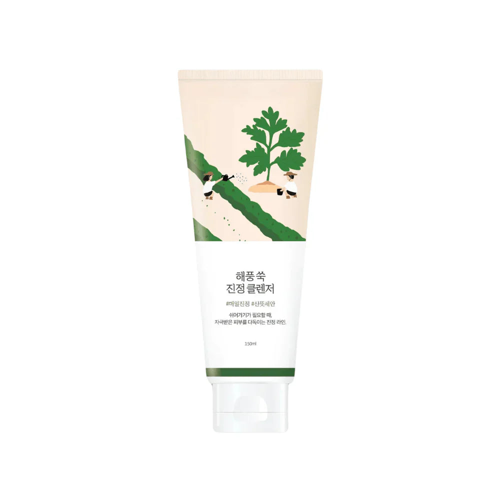 Mugwort Calming Cleanser - 150ml-Round Lab-Noura Skincare