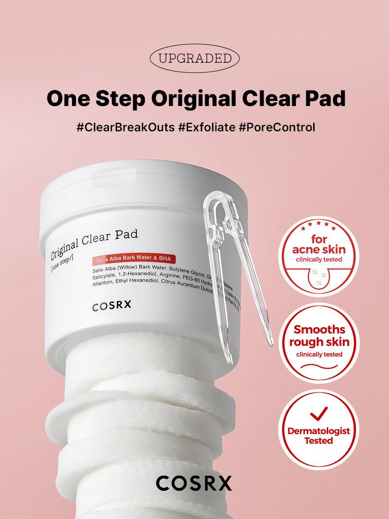 One Step Original Clear Pad - 70s-CosRX-Noura Skincare