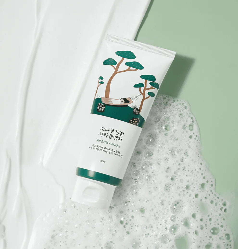 Pine Calming Cica Cleanser - 150ml-Round Lab-Noura Skincare