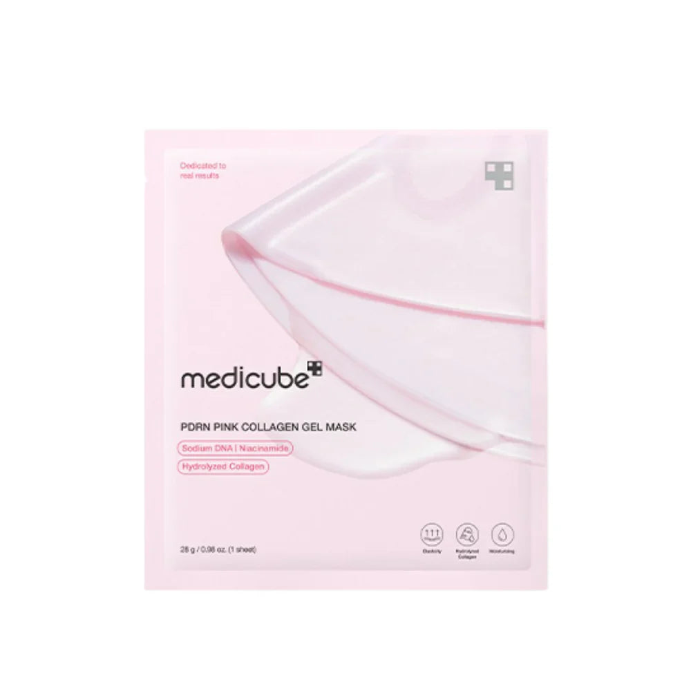 PDRN Pink Collagen Gel Mask - 1ea-Medicube-Noura Skincare