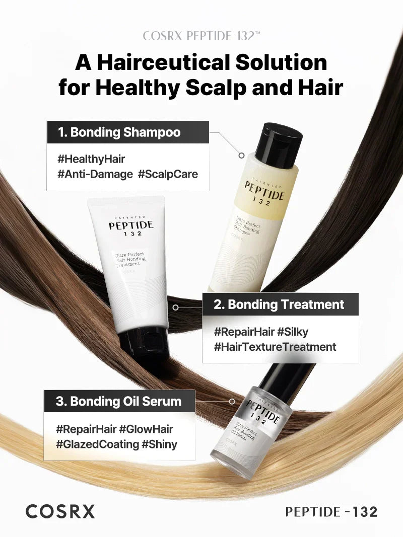 PEPTIDE-132 Ultra Perfect Hair Bonding Treatment - 120ml-CosRX-Noura Skincare