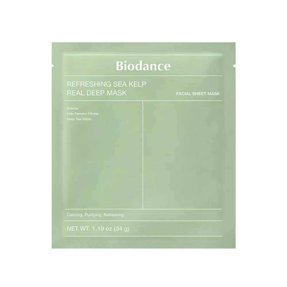 Refreshing Sea Kelp Real Deep Mask - 4 Masks-Biodance-Noura Skincare