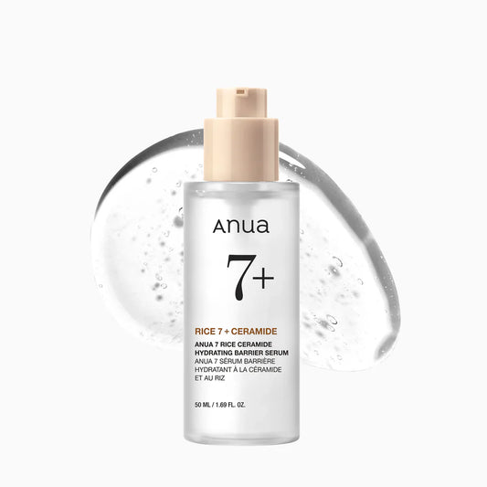 Rice Ceramide 7 Hydrating Barrier Serum - 50ml-ANUA-Noura Skincare