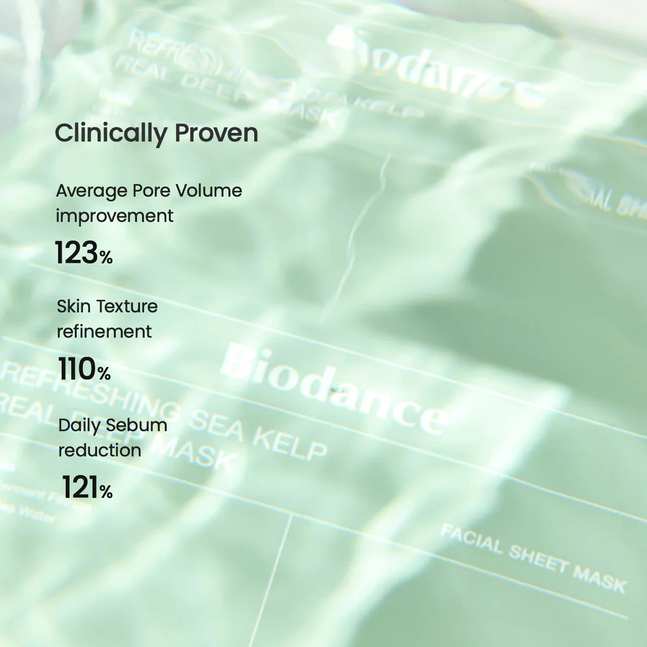 Refreshing Sea Kelp Real Deep Mask - 4 Masks-Biodance-Noura Skincare