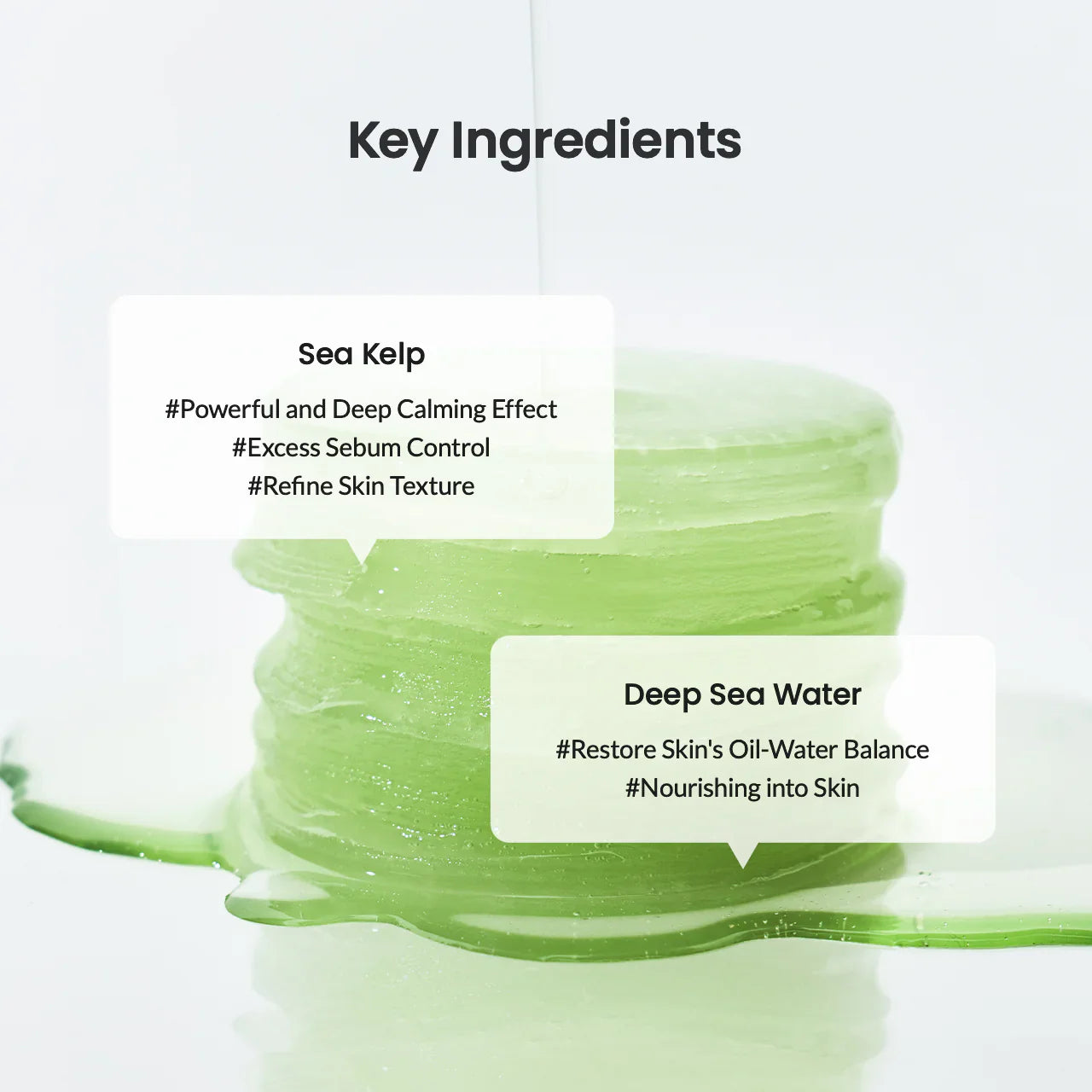 Sea Kelp Gel Toner Pads - 60 Pads-Biodance-Noura Skincare