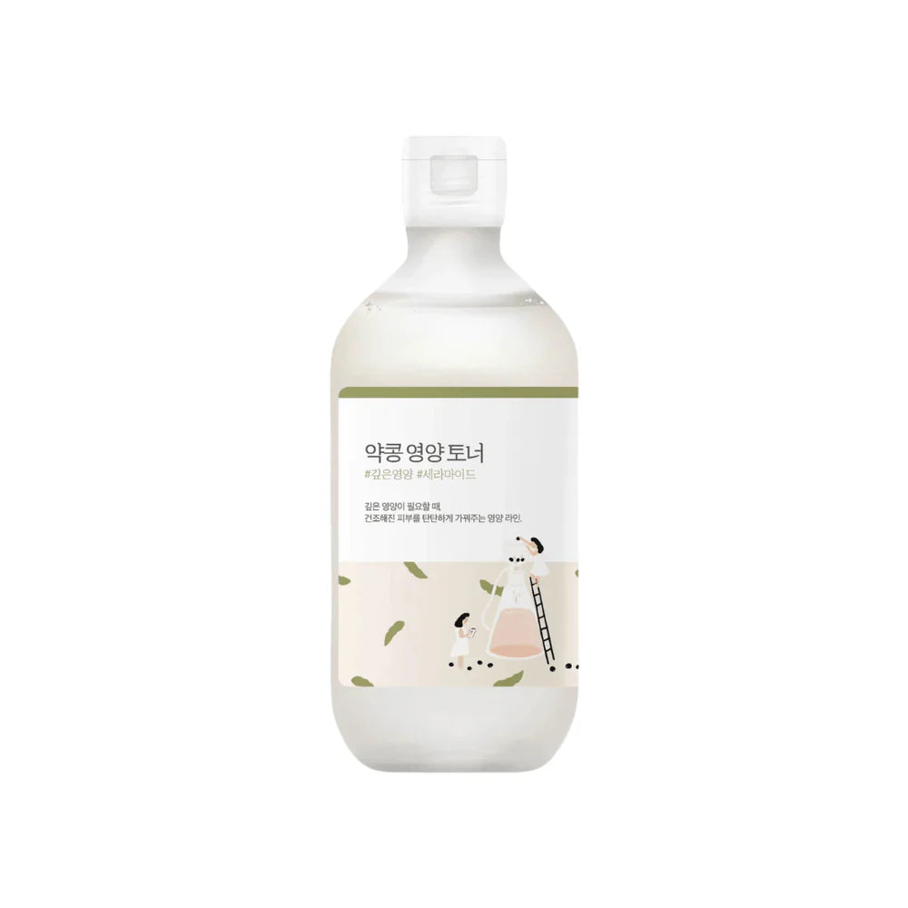 Soybean Nourishing Toner - 300ml-Round Lab-Noura Skincare