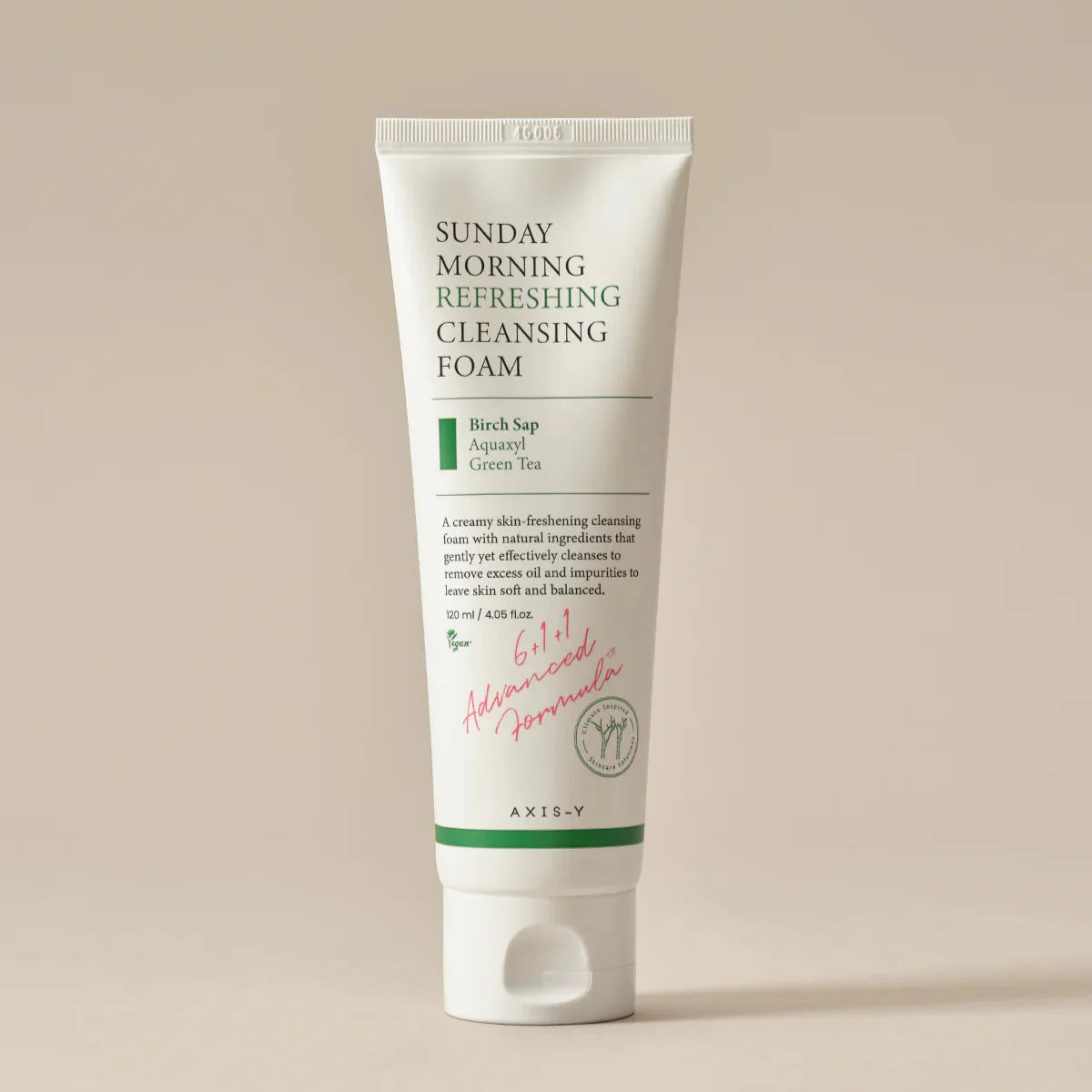 Sunday Morning Refreshing Cleansing Foam - 120ml-AXIS-Y-Noura Skincare