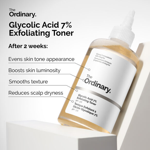 Glycolic Acid 7% Exfoliating Toner - 240ml-The Ordinary-Noura Skincare