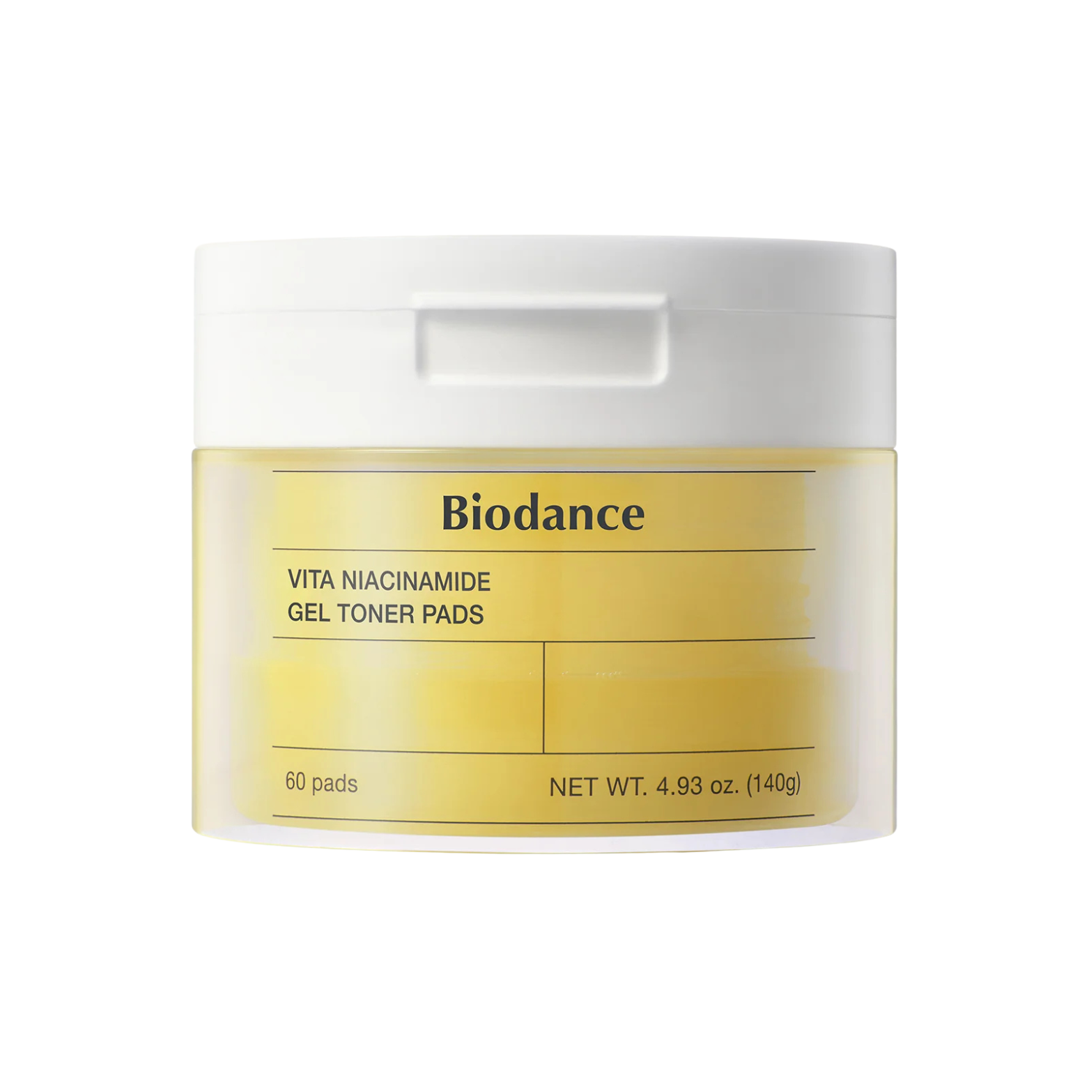 Vita Niacinamide Gel Toner Pads - 60 Pads-Biodance-Noura Skincare
