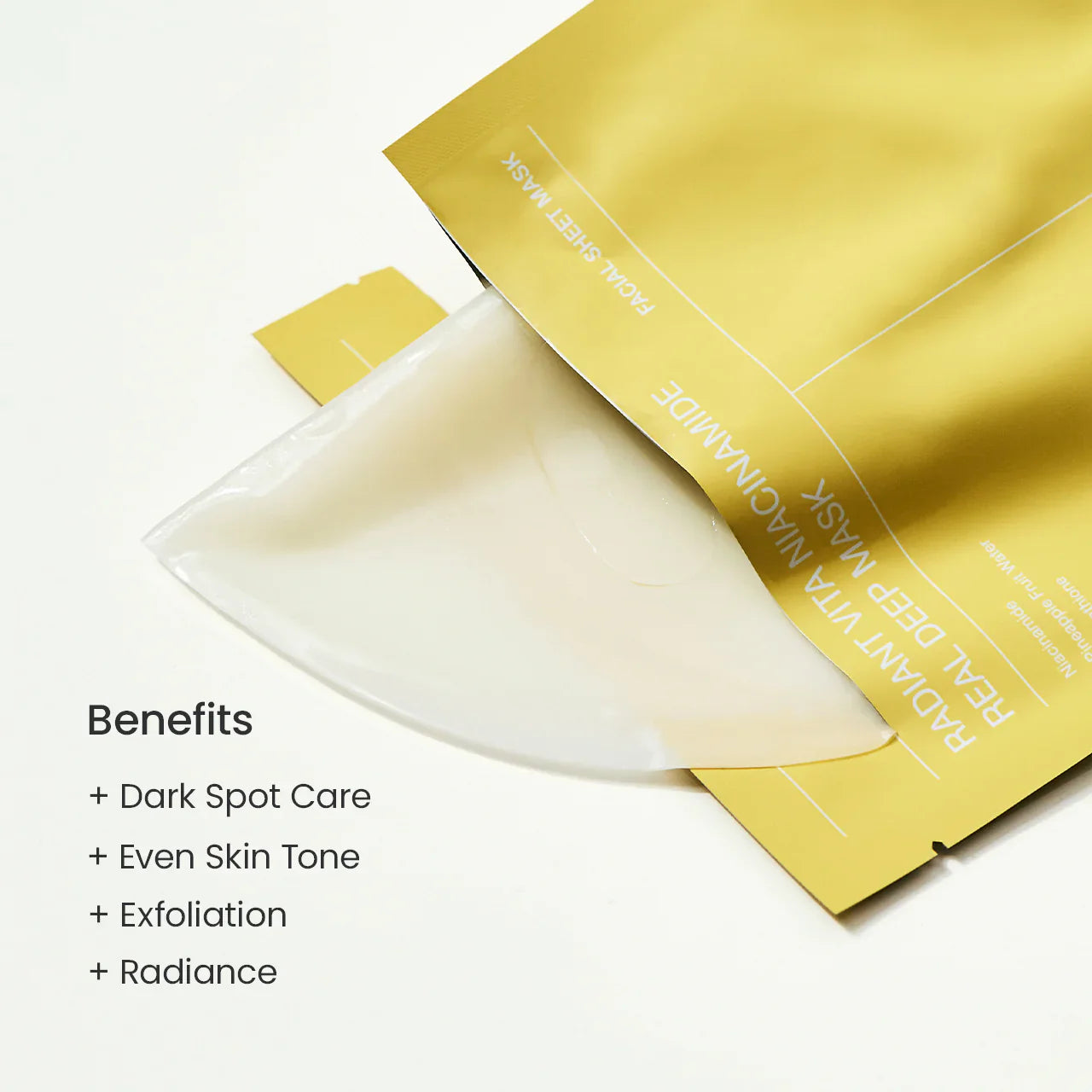 Radiant Vita Niacinamide Real Deep Mask - 4 Masks-Biodance-Noura Skincare
