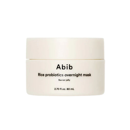 Abib Rice Probiotics Overnight Mask Barrier Jelly Authentic at Noura Skincare