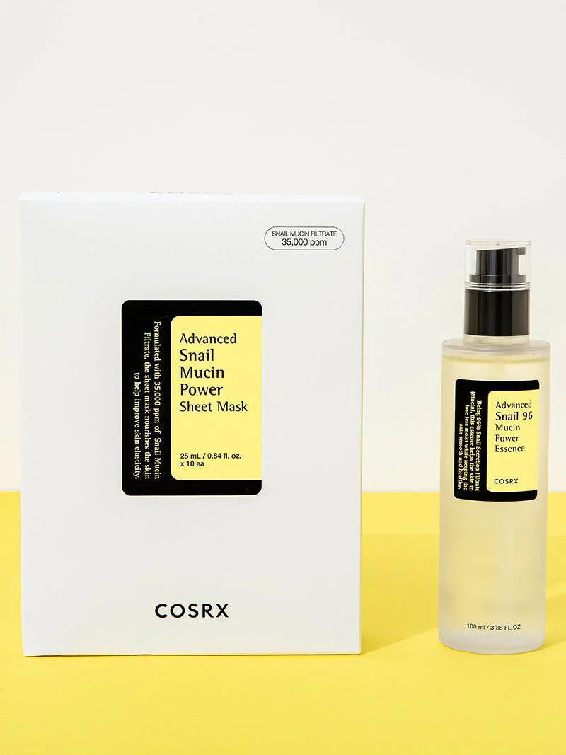 Advanced Snail Mucin Power Sheet Mask 10 Sheets-CosRX-Noura Skincare