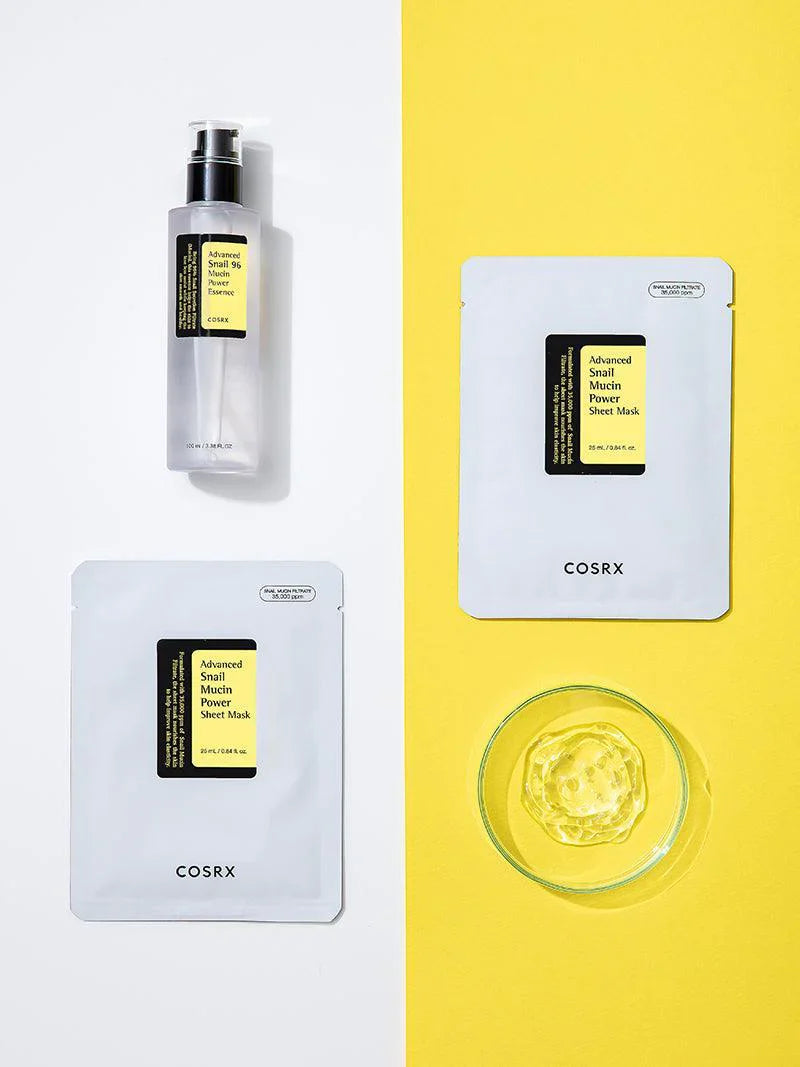 Advanced Snail Mucin Power Sheet Mask 10 Sheets-CosRX-Noura Skincare