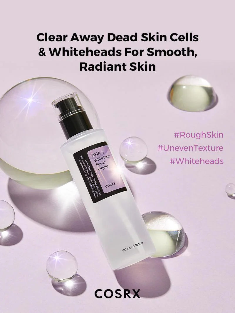 AHA 7 Whitehead Power Liquid - 100ml-CosRX-Noura Skincare