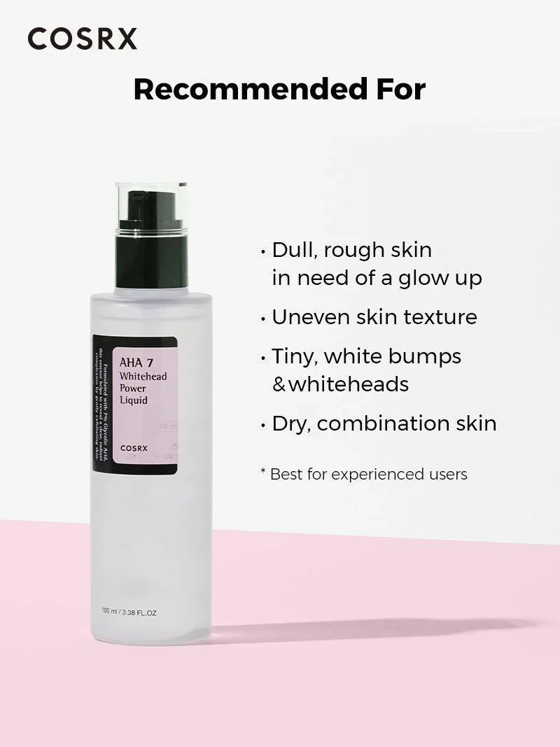 AHA 7 Whitehead Power Liquid - 100ml-CosRX-Noura Skincare