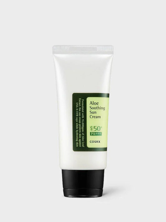 Aloe Soothing Sun Cream SPF50+/ PA+++ - 50ml-CosRX-Noura Skincare