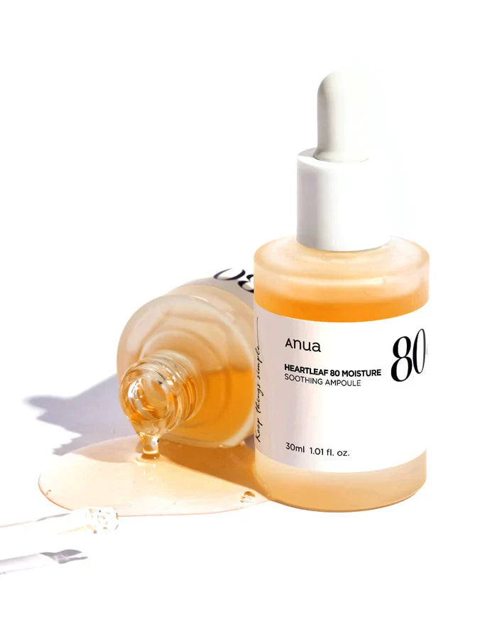 Heartleaf 80% Moisture Soothing Ampoule - 30ml-ANUA-Noura Skincare