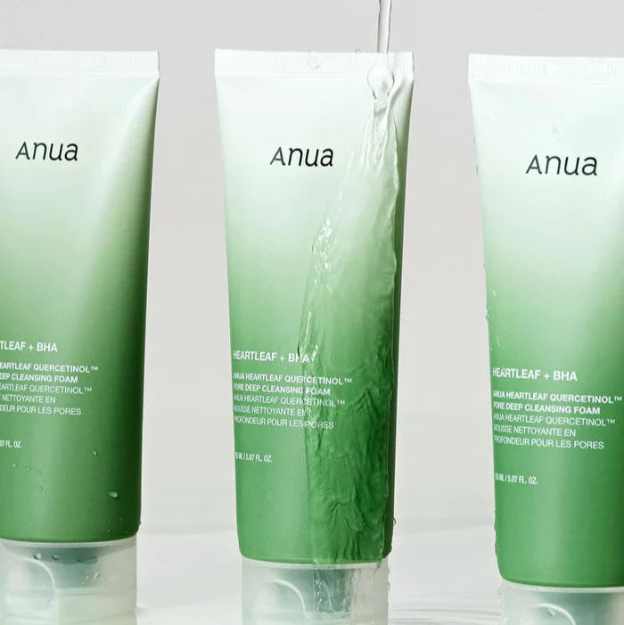 Heartleaf Quercetinol Pore Deep Cleansing Foam - 150ml-ANUA-Noura Skincare