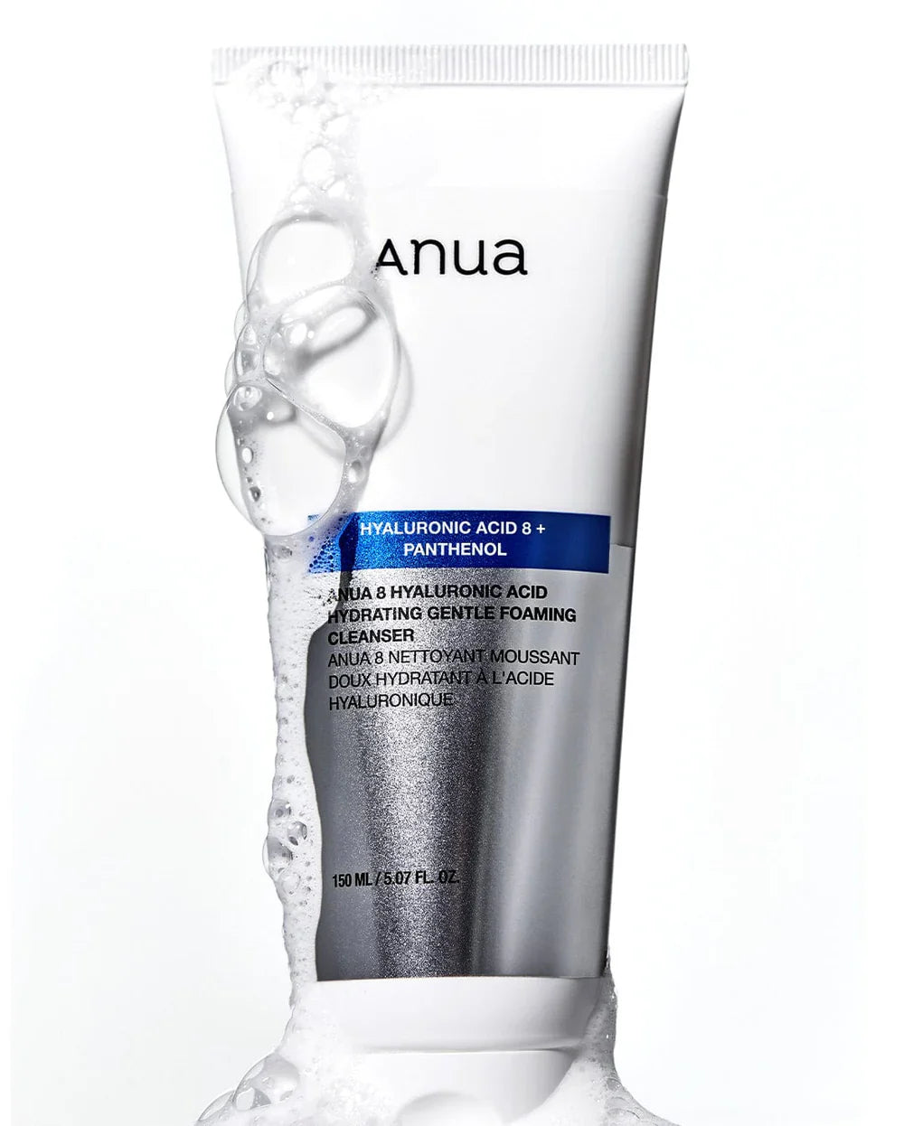 8 Hyaluronic Acid Hydrating Gentle Foaming Cleanser - 150ml-ANUA-Noura Skincare