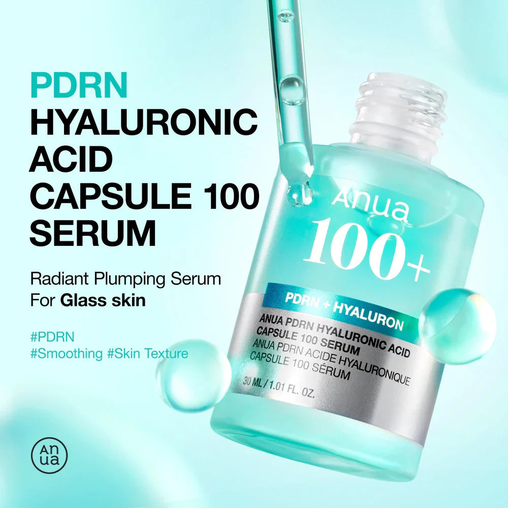 PDRN Hyaluronic Acid Capsule 100 Serum - 30ml-ANUA-Noura Skincare