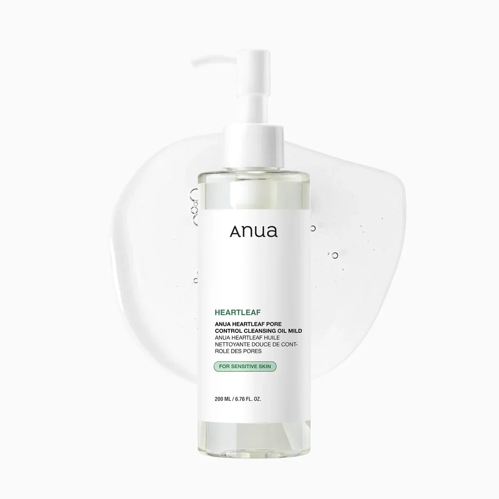 Heartleaf Pore Cleansing Oil Mild - 200ml-ANUA-Noura Skincare