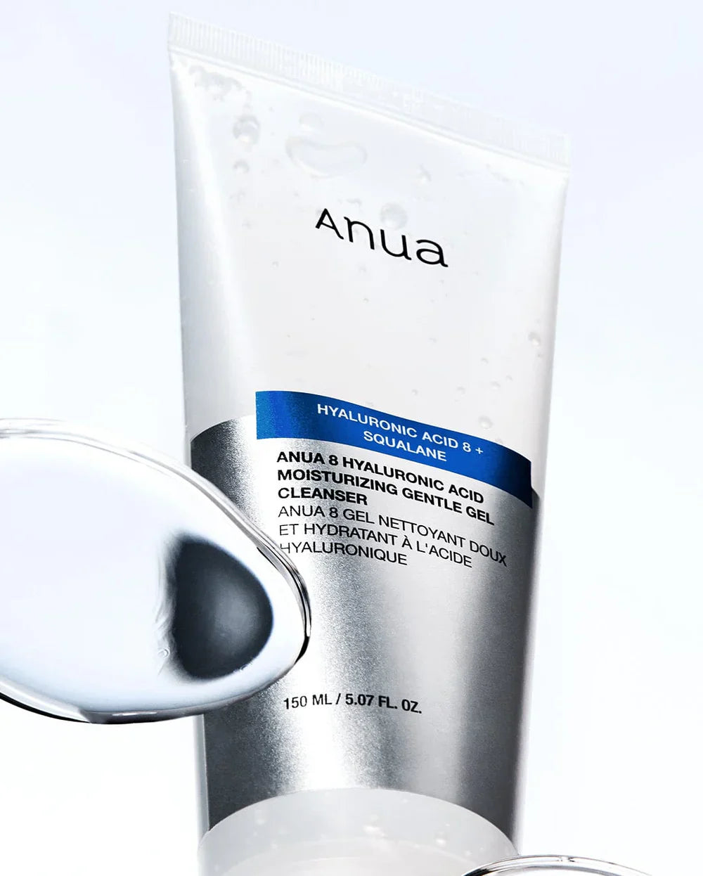 8 Hyaluronic Acid Moisturizing Gentle Gel Cleanser - 150ml-ANUA-Noura Skincare