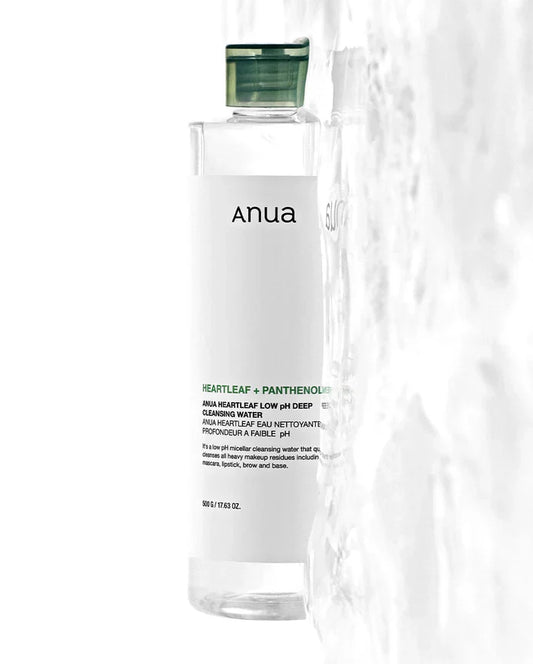 Heartleaf Low pH Deep Cleansing Water-ANUA-Noura Skincare
