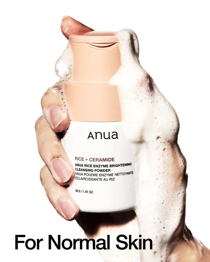 Rice Enzyme Brightening Cleansing Powder-ANUA-Noura Skincare