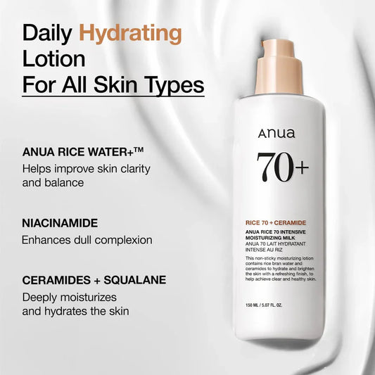 Rice 70 Intensive Moisturizing Milk - 150ml
