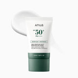 Heartleaf Silky Moisture Mild Sunscreen - 50ml-ANUA-Noura Skincare