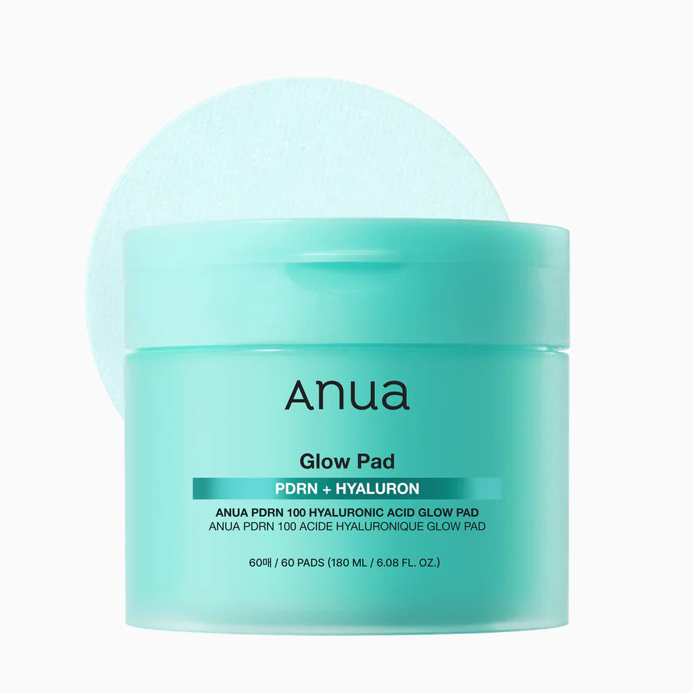 PDRN 100 Hyaluronic Acid Glow Pad - 60 Pads-ANUA-Noura Skincare