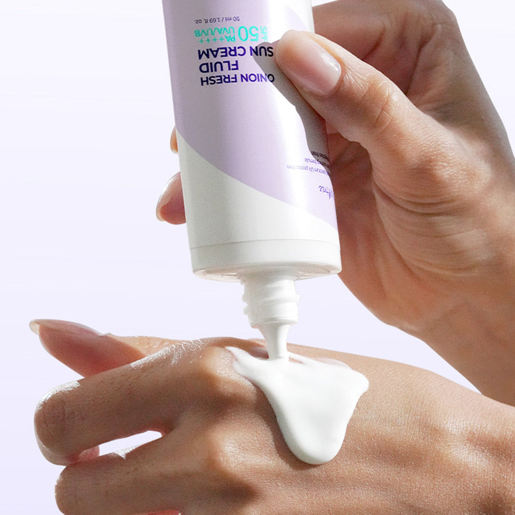 Onion Fresh Fluid Sun Cream (SPF50+ PA++++) - 50ml-Isntree-Noura Skincare