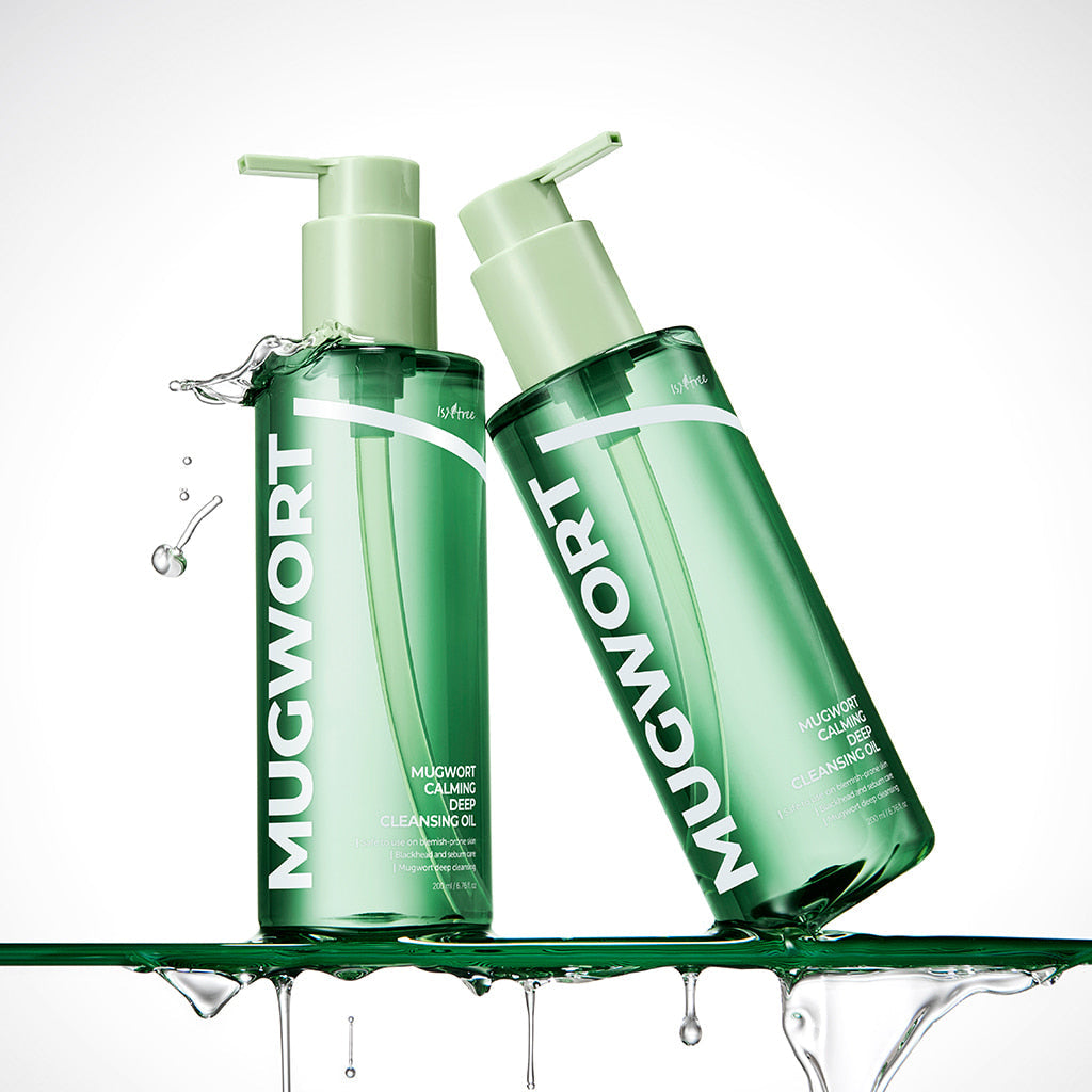 Mugwort Calming Deep Cleansing Oil - 200ml-Isntree-Noura Skincare
