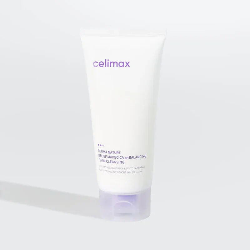 Derma Nature Relief Madecica pH Balancing Foam Cleansing - 150ml-Celimax-Noura Skincare